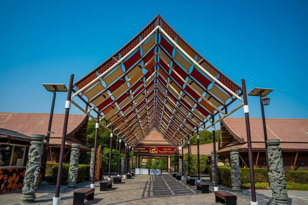 Asian Village at Dubai Safari Park