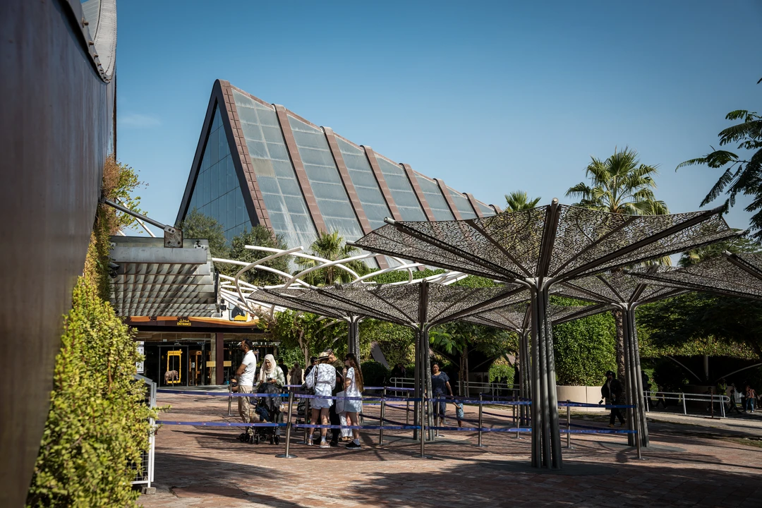 Glass Building at Dubai Safari Park